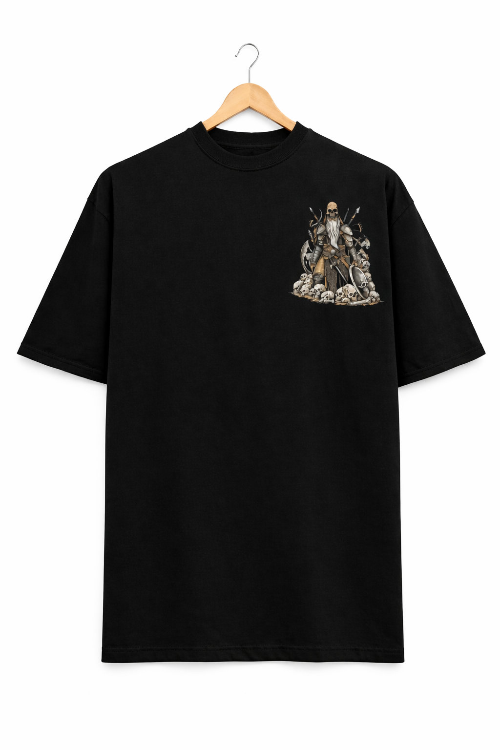 Mogambo Khush Hua Oversized T-Shirt – Iconic Villain Graphic Back Print | Bollywood Streetwear Tee